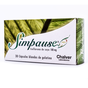 Simpause Isoflavona De Soya 100 Mg X 30 Capsulas - Simpause