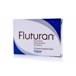 Fluturan 400/2.5/10 Mg X 10 Capsulas De Gelatina Blanda - Fluturan