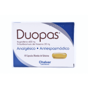 Duopas 400 / 20 Mg Caja X 10 Capsulas Blandas - Duopas