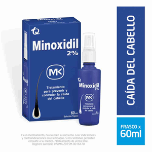 Minoxidil Mk Locion Capilar X 60 Ml - Mk