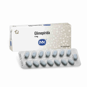 Glimepirida Mk 4 Mg X 15 Comprimidos. - Glimepirida  Mk