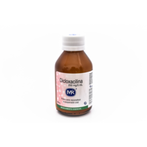 Dicloxacilina Mk 250 Mg Suspención X 80 Ml - Mk