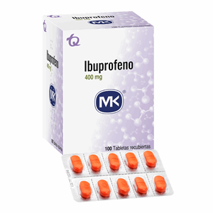 Ibuprofeno Mk 400 Mg Caja X 100 Tabletas - Mk