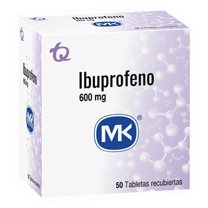Ibuprofeno Mk 600 Mg Caja X 50 Tabletas - Mk