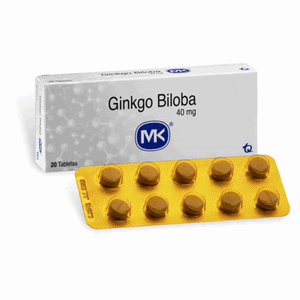 Ginkgo Biloba Mk 40 Mg X 20 Tabletas - Mk