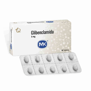 Glibenclamida Mk 5 Mg Caja X 30 Tabletas - Mk
