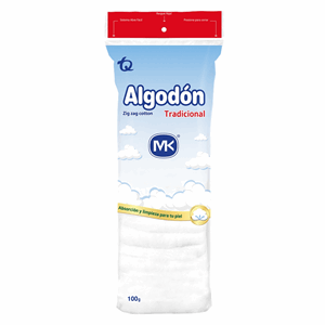 Algodon Zig Zag M-k X 100 Gramos - Zig  Zag