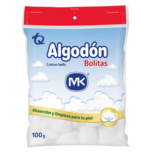 Algodon Pomos M-k X 100 Gramos - Mk