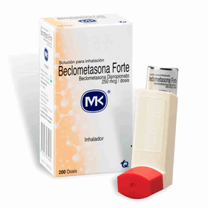 Beclometasona Forte M-k 250 Mcg Inh X 200 Dosis - Beclometasona  Mk