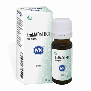 Tramadol Hcl Mk 100 Mg Gotas X 10 Ml - Mk