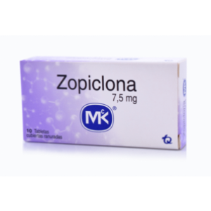 Zopiclona Mk 7.5 Mg X 10 Tabletas - Mk