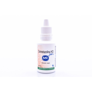 Oximetazolina Hcl Mk 0.05% Solucion Nasal X 15 Ml - Mk
