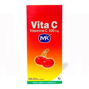 Vitamina C Mastricables Vita C Mk Cereza X 100 Tabletas  - Mk