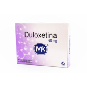 Duloxetina Mk 60 Mg Caja X 28 Capsulas - Dulox