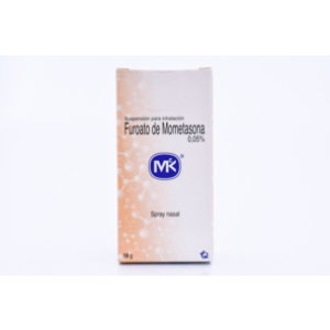 Furoato De Mometasona Mk 0.05% Spray Nasal Frasco X 18 G - Mk