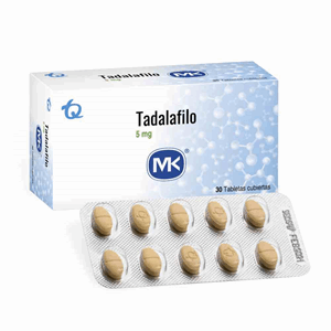 Tadalafilo Mk 5 Mg Caja X 30 Tabletas Cubiertas - Mk