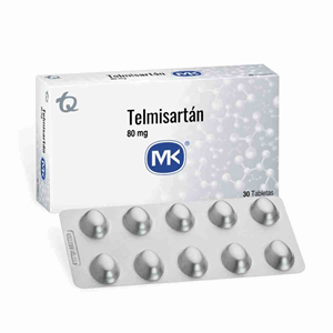 Telmisartan Mk 80 Mg Caja X 30 Tabletas  - Mk