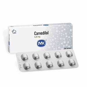 Carvedilol Mk 6.25 Mg Caja X 30 Tabletas. - Mk
