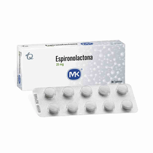 Espironolactona Mk 25 Mg Caja X 30 Tabletas - Mk