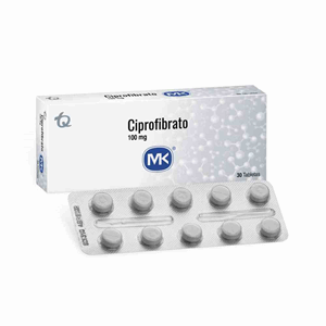 Ciprofibrato M-k 100 Mg Caja X 30 Tabletas - Sin Asignar