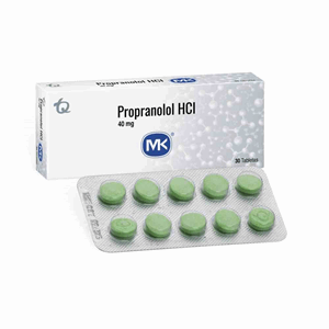 Propranolol Hcl Mk 40 Mg Caja X 30 Tabletas - Mk