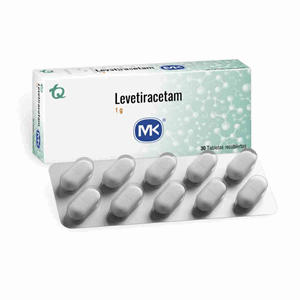 Levetiracetam Mk 1 G Caja X 30 Tabletas Cubiertas - Sin Asignar