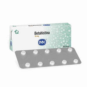 Betahistina Mk 16 Mg Caja X 20 Tabletas - Sin Asignar