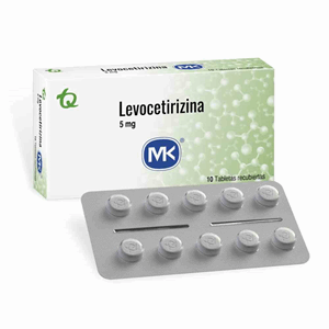 Levocetirizina Mk 5 Mg Caja X 10 Tabletas Recubiertas - Sin Asignar