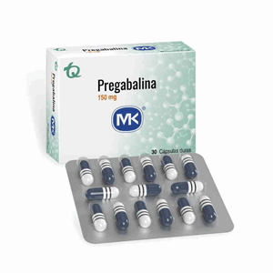 Pregabalina Mk 150 Mg Caja X 30 Capsulas Duras - Sin Asignar