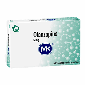 Olanzapina Mk 5 Mg Caja X 30 Tabletas Orodispersables - Sin Asignar