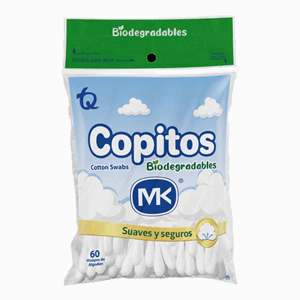 Copitos Biodegradables Mk Bolsa 60 Unds - Sin Asignar