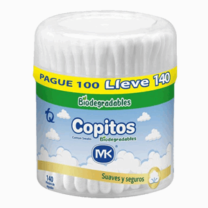 Copitos Biodegradables Mk Pote Pague 100 Lleve 140 Unds - Sin Asignar