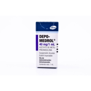 Depomedrol 40 Mg Ampolla X 1 Cc. - Depomedrol