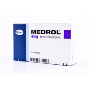 Medrol 4 Mg Caja X 50 Tabletas - Medrol