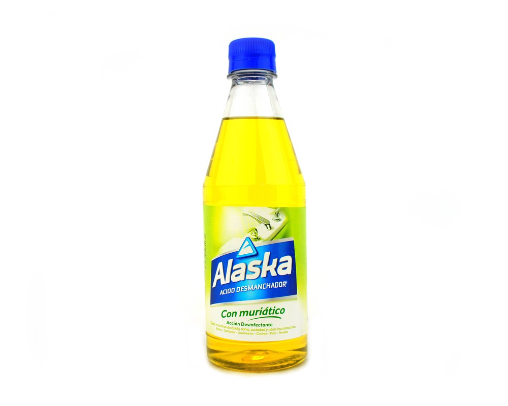 Acido Muriatico Alaska X 460 Ml. - Acido  Muriatico  Alaska