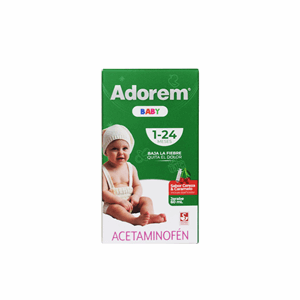 Adorem Baby 3.2 Gr/100 Ml Jarabe Fco X 60 Ml (160 Mg/5ml) C/jeringa Dosificador - Sin Asignar