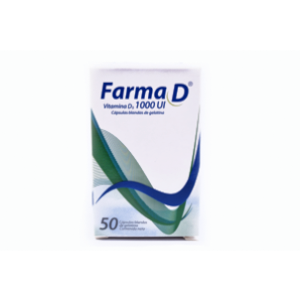 Farma D 1000 Ui Caja X 50 Capsulas Blandas - Farma  D