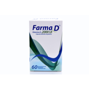 Farma D 2000 Ui Caja X 60 Capsulas Blandas - Farma  D
