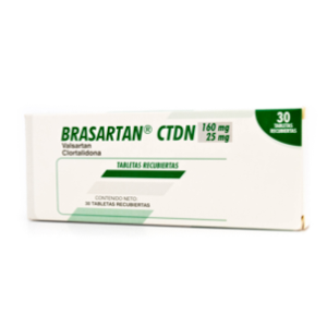 Brasartan Ctdn 160/25 Mg Caja X 30 Tabletas Recubiertas - Brasartan  Ctdn