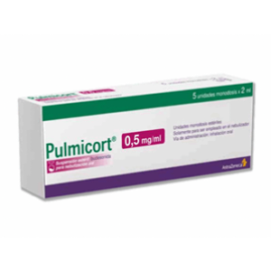 Pulmicort 0.5 Mg/ml Caja X 5 Unidades Monodosis 2 Ml - Pulmicort