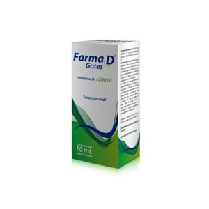 Farma D 200 Ui/ Gotas Sabor Mango Frasco X 10 Ml - Farma D