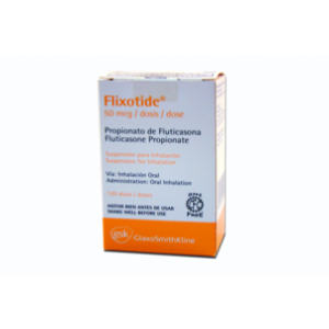 Flixotide Inhalador 50 Mcg X 120 Dosis. - Flixotide