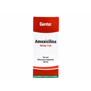 Amoxicilina 250 Mg Susp X 100m G-far - Genfar