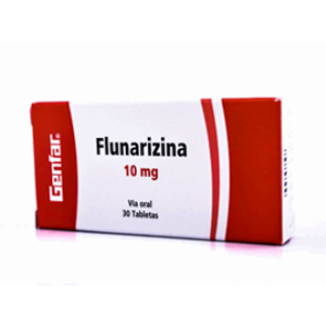 Flunarizina 10 Mg X 30 Tabletas (196558) - Flunarizina  Gf