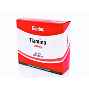 Tiamina G-far 300 Mg X 250 Tabletas - Tiamina  Gf