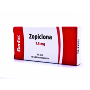 Zopiclona G-far 7.5 Mg X 10 Tabletas - Zopiclona  Gf