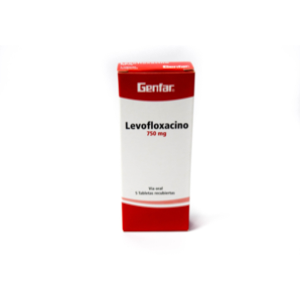 Levofloxacino Genfar 750 Mg Caja X 5 Tabletas Recubiertas - Genfar