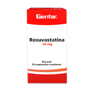 Rosuvastatina G-far 10 Mg Caja X 28 Comprimidos Recubiertos - Sin Asignar