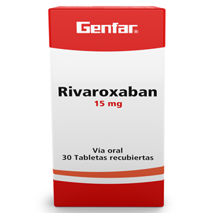 Rivaroxaban 15 Mg G-far Caja X 30 Tabletas Recubiertas - Sin Asignar