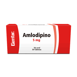 Amlodipino G-far 5 Mg Caja X 30 Tabletas - Sin Asignar